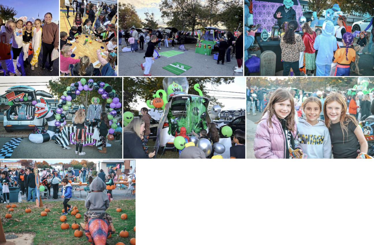 kids in costumes at fall festival